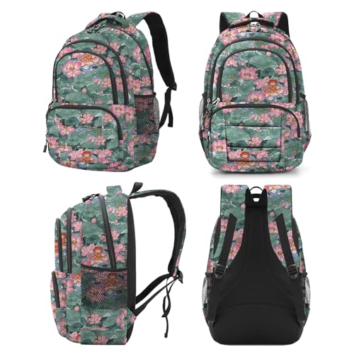 Image of rickyh style School Backpack Travel Bag for Men & Women Lightweight College