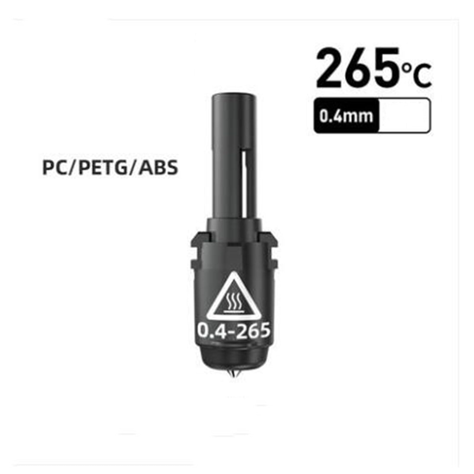 Düse für 3D-Drucker, Metall, 0,4 mm, für Flashforge Adventurer 3 4, Zubehör, Messing-Ersatzteil