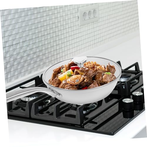 Wok plano antiadherente tradicional para cocina individual miniatura 4