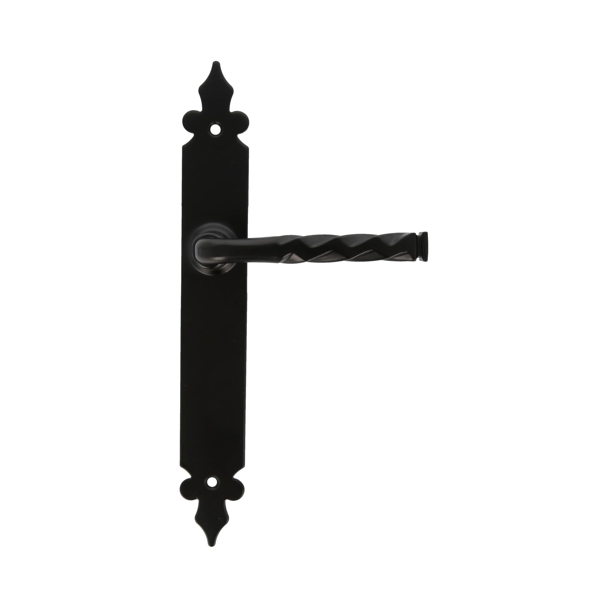Amig - Set of Door Handles Mod. 106P, Black, 270 x 36 mm