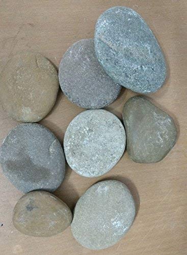 Rameshwaram Marble 3Kg Pack New Flat Pebbles | Stones for Garden Decoration | River Stone for DIY Art Work | Landscaping Stone (B07LF7T7HJ) Amazon Price History, Amazon Price Tracker