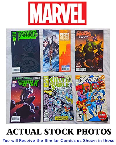 Image of Set of 10 Marvel Comics (Spiderman, Xmen, Avengers etc) Assorted Collection