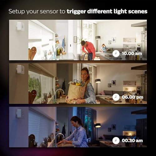 Philips Hue R389560 Motion Sensor + White Ambiance A19 Led Smart Bulb 2-Pack, Compatible With Alexa, Apple Homekit And Google Assistant thumb #6