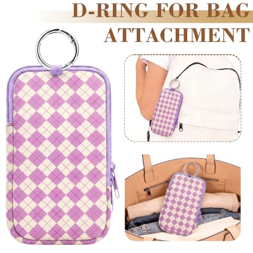Image of 2PCS Tampon Holder Zipper Pouches Portable Period Bags