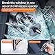 Adfuaer 2 Stück Nothammer Auto mit Gurtschneider, 2 In 1 Notfallhammer Auto mit Gurtschneider, Tragbarer Glasbrecher und Sicherheitsgurt Cutte mit Testglas zum Mit Allen Fahrzeugen Emergency Car Tool