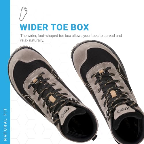 Xero Shoes Men's Ridgeway Waterproof Hiking Boot - Ultra Lightweight, Zero Drop Boot2