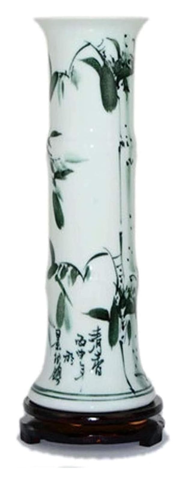 Vase Desktop Ceramic Handicraft Base Cylinder Hydroponic Plant Can Be Placed in the Hotel Bedfor Flowers