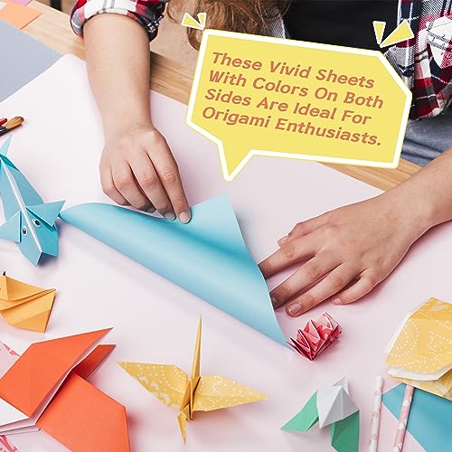 image for YINUOYOUJIA 200 Sheets of Lemon Yellow Origami Paper,6x6 inch Double S