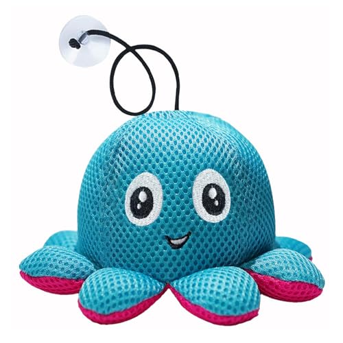 Snorvixre Práctica esponja de limpieza con forma de pescado para el mantenimiento diario de la bañera. Elimina los depósitos de cal y la herramienta absorbente de aceite. Baño multiusos