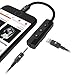 ChargeMIX Lightning Audio + Charge Adapter (Apple Certified) w/Lightning & 3.5mm Auxiliary Port [MFi] for iPhone 7 and iPhone 7 Plus -Black