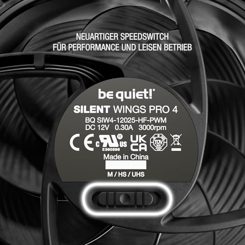 Image of be quiet! Silent Wings 4 140mm PWM 1100 RPM Premium Low Noise Cooling Fan | 4-Pin | BL096