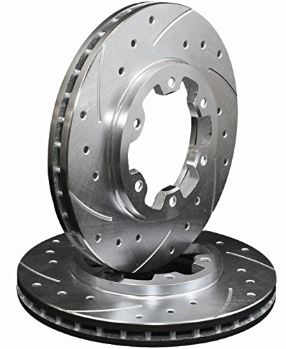 Fits 2003 Chevrolet Tahoe [ RWD ] FRONT PAIR ATL Autosports Performance Brake Rotors ATL55054-79DS
