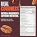 Double Neat Bourbon Flavored Snacks Variety Pack | Easter Basket Stuffers for Men | Bourbon Glazed Beef Jerky, Cinnamon Whiskey Pecans, Bourbon Almonds | Gift for Whiskey Lovers Men | 10oz, 3 Pack