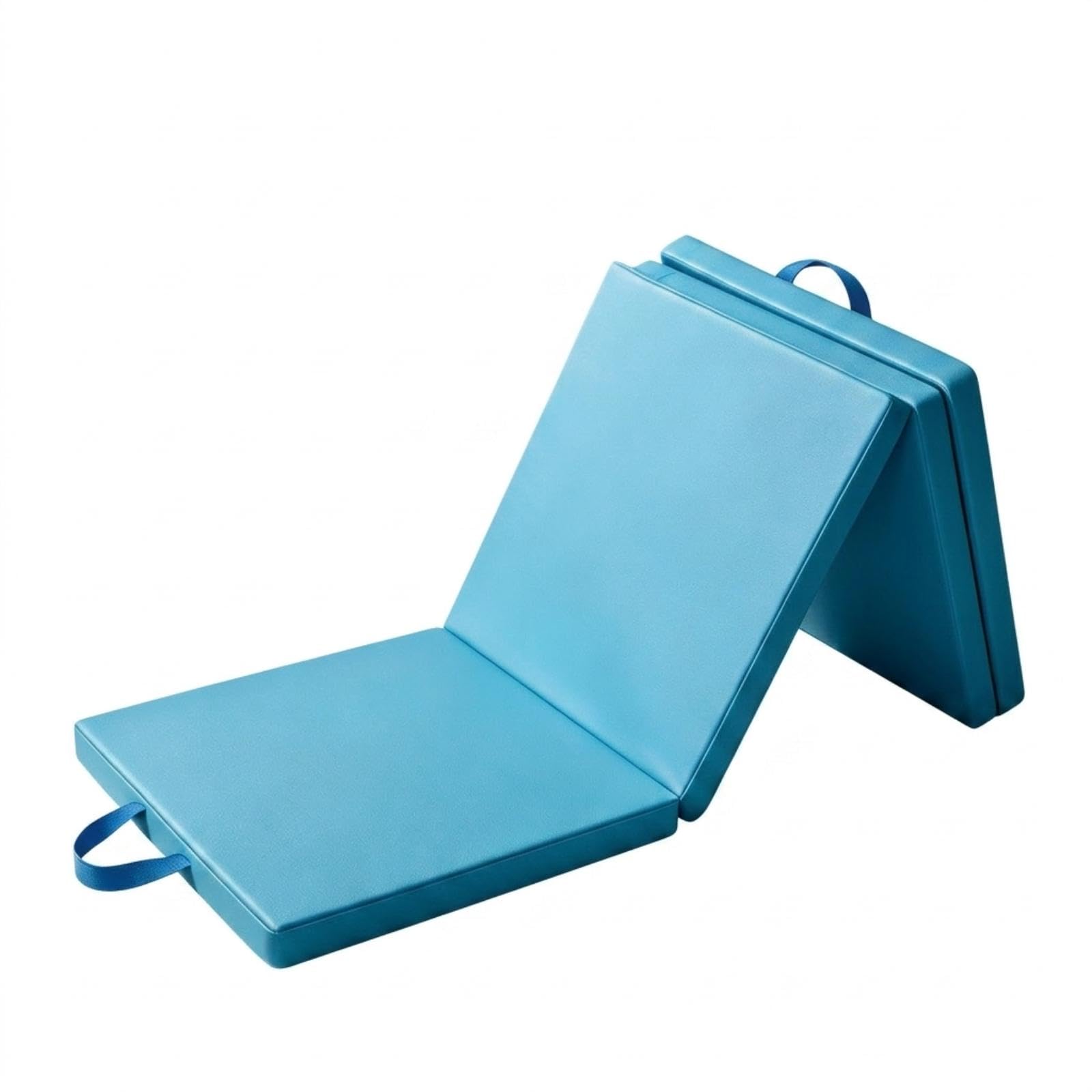 Exercise Mat with Handles Portable Foldable Exercise Mat Padded for Gymnasts, Dancers, Stretching, Home Workouts-picture-11