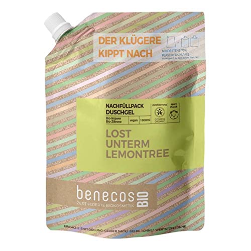GEL DE BAÑO jengibre y limon recarga 1l BIO VEGANO