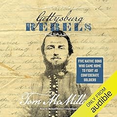 Gettysburg Rebels Audiolibro Por Tom McMillan arte de portada