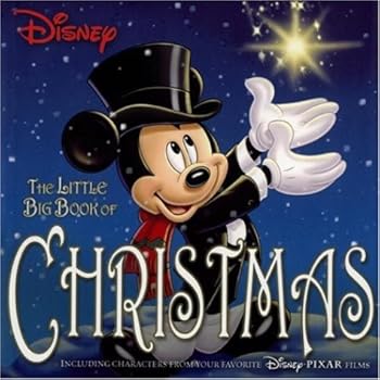 Hardcover Disney The Little Big Book Of Christmas Book