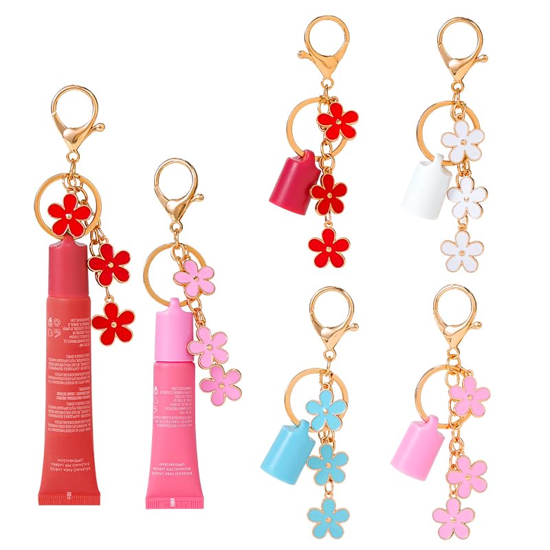 Couvercle avec porte-clés anti-perte pour Summer Fridays lip balm
