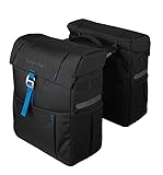 gazelle puur nl  Gazelle doppelpacktasche 37 Liter 40 cm schwarz/blau