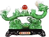WQQLQX Statue Feng Shui Ruyi Elefant Statue Dekoration Harz Günstig Reichtum Skulptur Handwerk Home Wohnzimmer Schlafzimmer Schreibtisch Dekoration Geschenk Skulpturen