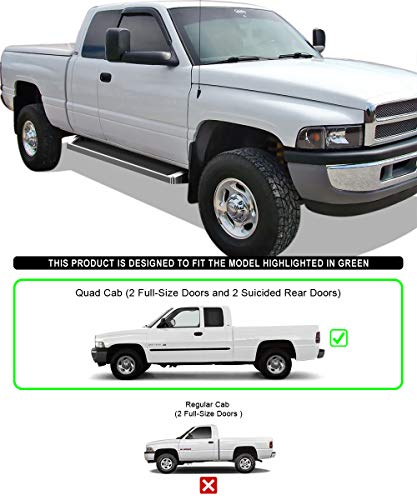 Estribos Tuxtreme compatibles Dodge Ram 1500 1994-2001 miniatura 2