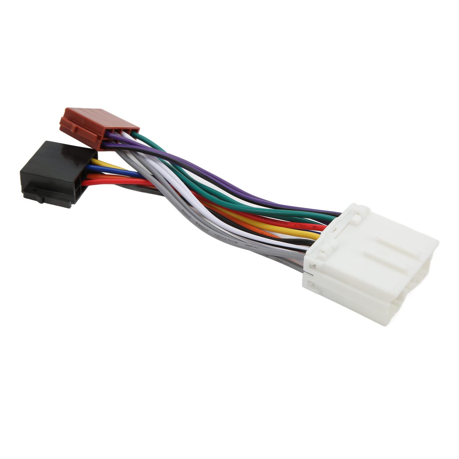 Okablowanie Odtwarzacza CD, Wiązka Przewodów Radiowych ISO Plastikowy Elastyczny Adapter do Odtwarzacza CD Zamiennik dla Lancer Pajero