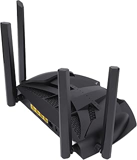 AC1200 Wireless Dual Band Router with 4 External Antennas,Gigabit Wireless Internet Computer WiFi Routers,2.4G/5G Gigabit Wireless Router, for Increase Internet Speed