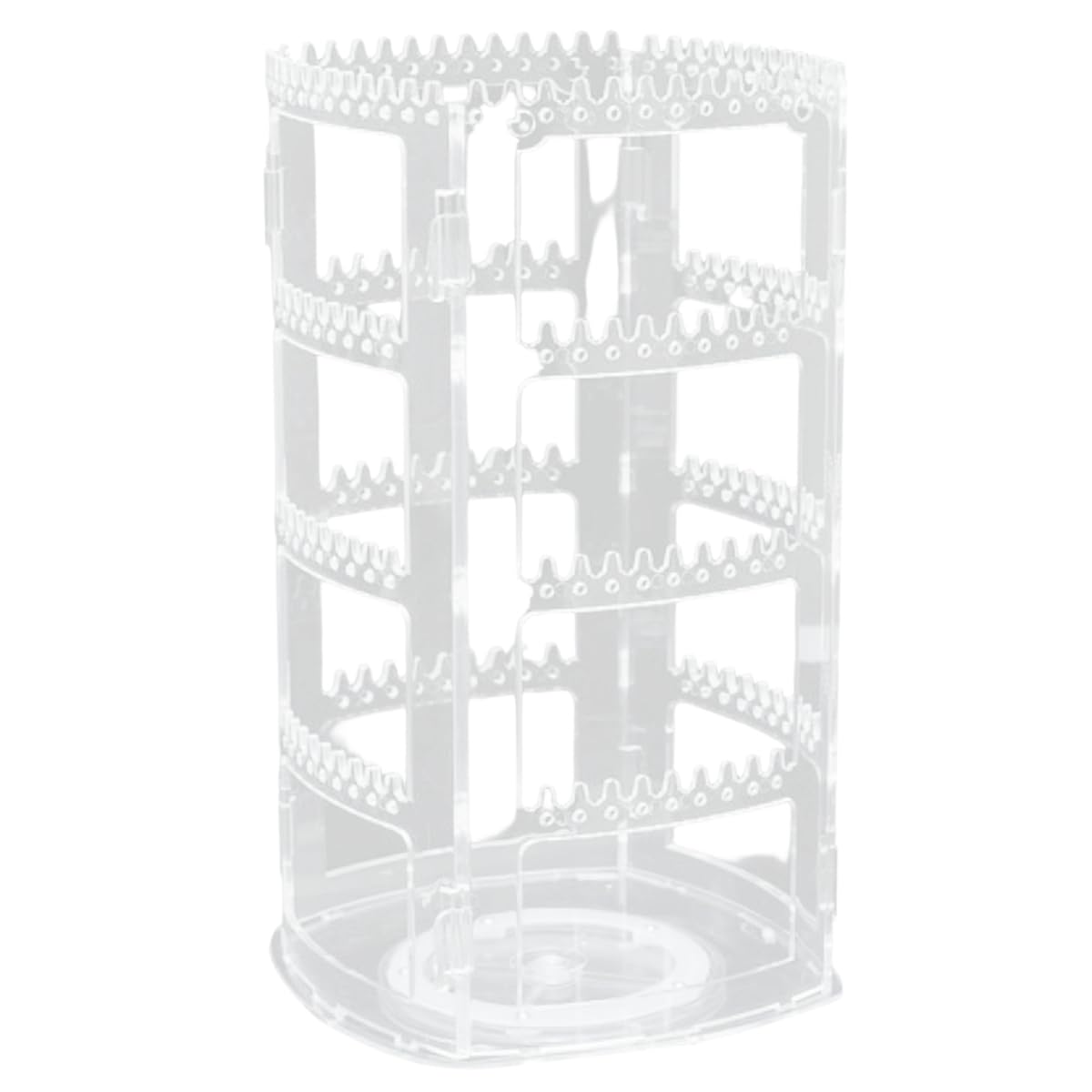 UDSKNV[KSL 1pc, Rotating Jewelry Display Rack, Ear Clips, Earrings, Earrings and Necklace Rack.
