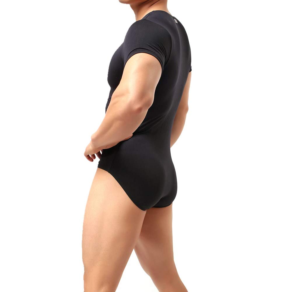 CSMARTE Men's Modal Cotton Bodysuit Wrestling Singlet Athletic Leotard