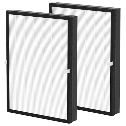 Image of 2 Pack AP003 Replacement Filter Compatible with TaoTronics TT-AP003 Air Purifier, 3-Stage HEPA Filtration Activated carbon