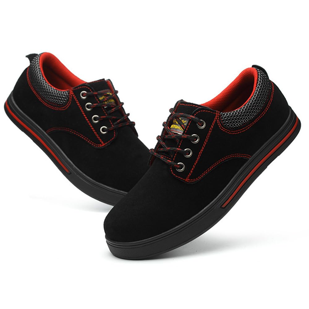 Rojeam Chef Shoes Men Lightweight Kitchen Shoes Women Work Shoes Waterproof Garden Hospital Restaurant Food Service Shoes, Black, 9 US