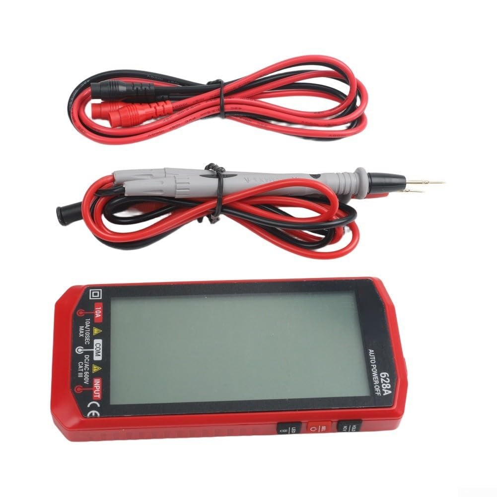 Testeur Électrique Auto-Ranging pour Maison et Auto NCV(628A red)