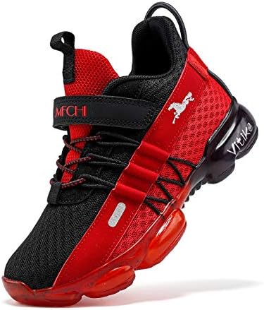 VITUOFLY Boys Sneakers Kids Running Shoes Girls Mesh Fitness Shoe Indoor Training Sneaker Lightweight Outdoor Sports Athletic Tennis Shoes for Little Kid/Big Kid 4