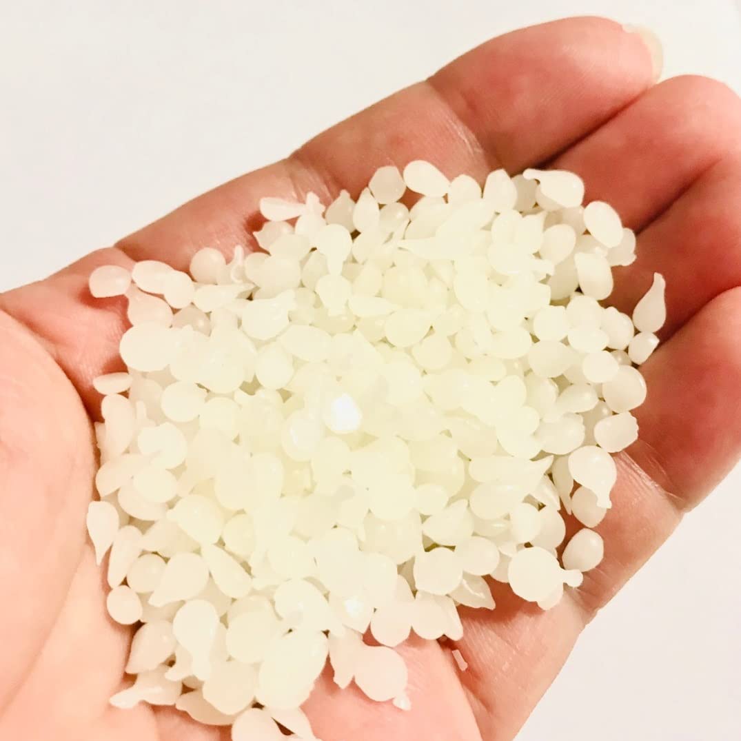 Amazon.co.jp: ミツロウ 蜜蝋 230g ビーズ ワックス beeswax