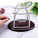  Atyhao Newtons Berceau Balles d\'équilibre Jouet Physique Pendule Science Bureau Classique Jouet Outils d\'enseignement Jouet Bureau décoration