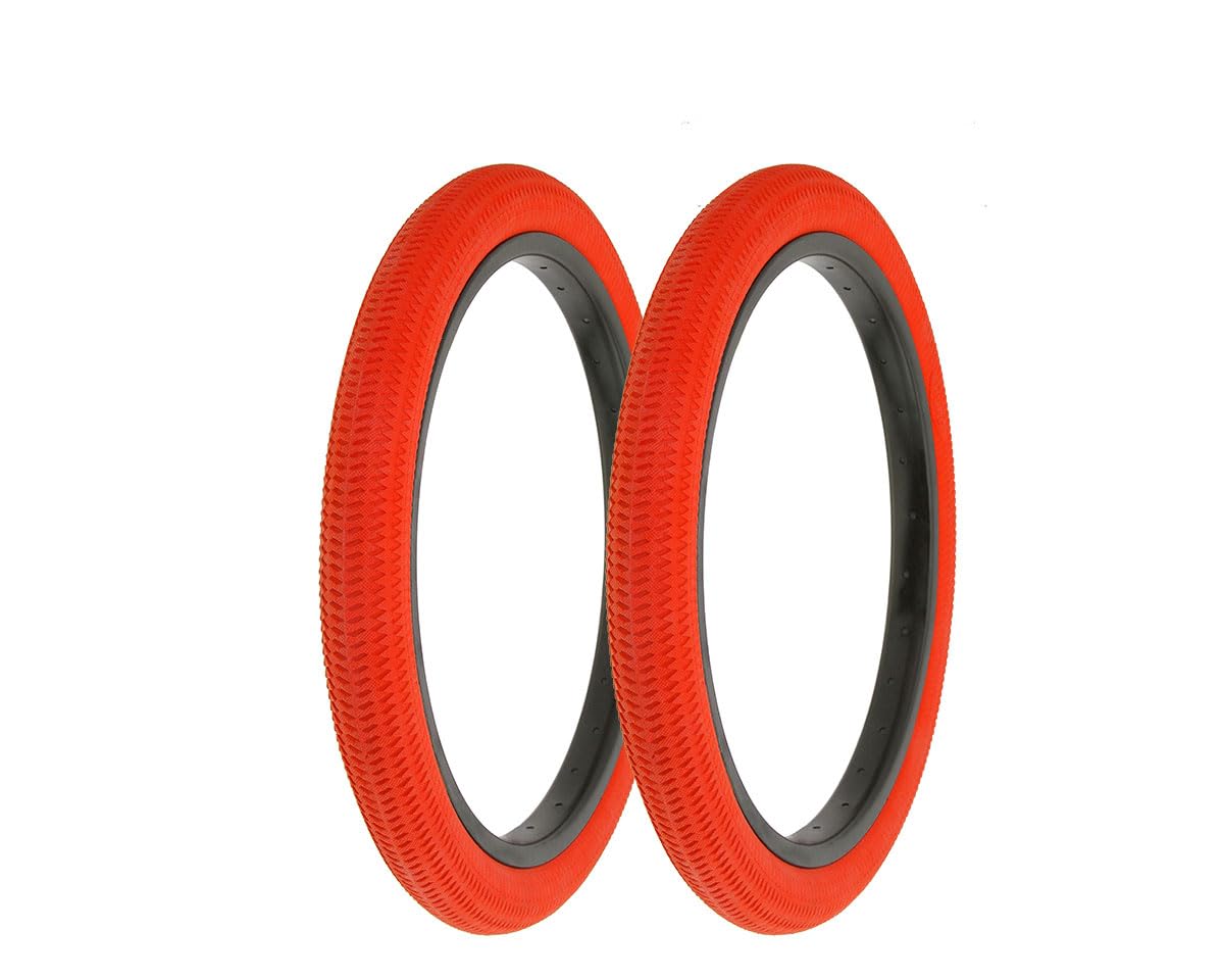 Smooth-Riding 18x1.95 Street BMX Tire – Perfect For Kids' Bikes – Black Grip Design – Single Tire