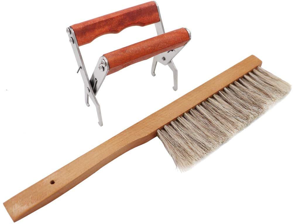 Kit Complet 15 Outils D'Apiculture Professionnel - Fumoir Ruche, Gants, Brosse Et Accessoires Inox Pour Apiculteurs