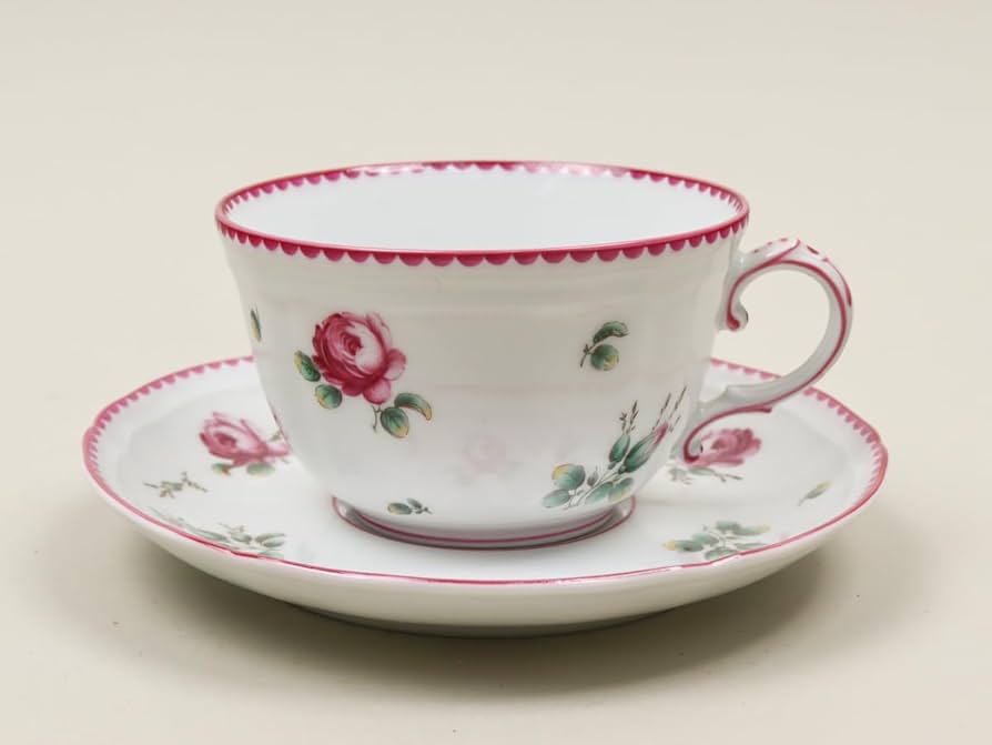 リチャードジノリ アンティックローズ カップソーサー 食器セット！ Amazon.co.jp: リチャードジノリ アンティックローズ カップ