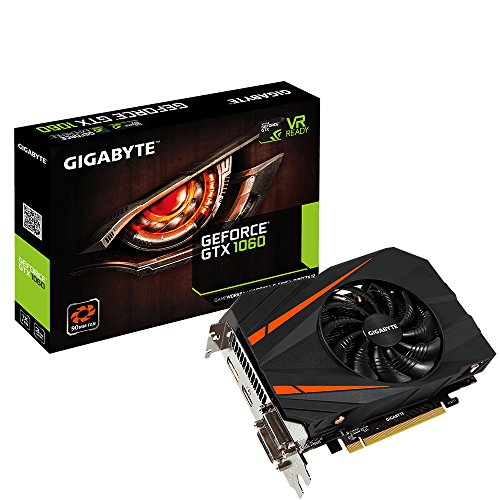 Gigabyte GeForce GTX 1060 Mini ITX 3G GeForce GTX 1060 3GB GDDR5 - Tarjeta gráfica (NVIDIA, GeForce GTX 1060, 7680 x 4320 Pixeles, 7680 x 4320 Pixeles, GDDR5, PCI Express x16 3.0)