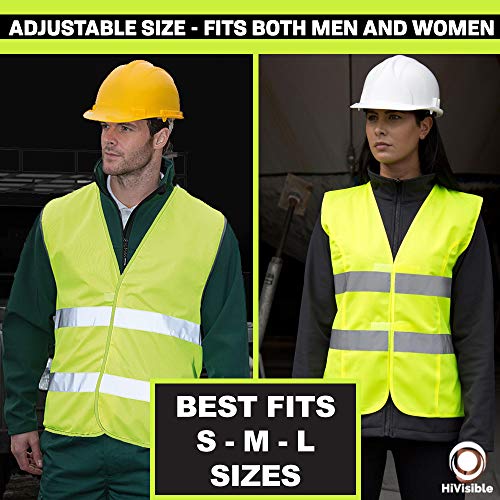 High Visibility Safety Vests Pack Neon Safety Vest Mesh Safety Vest Men Reflective Vest Reflective Safety Vest Women Safety Vest Green Yellow Safety Vest High Visibility Vest Safety Traffic Vest #TOP2