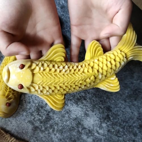 ZwaitL Wooden Fish For Professional Baking And Ergonomic Kitchen Accessories For Holiday Treats Handcrafted Wooden Baking Tool - Image 7