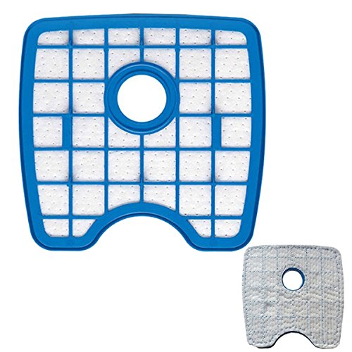 TeKeHom FC8066 - Lote de 2 filtros Hepa para Philips SmartPro Active FC8810/FC8820/FC8830/FC8832/FC8930