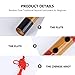 Toyvian Handmade Bamboo Flute for Beginners with Traditional Chinese Knot and Flute Diaphragm Natural Wooden Dizi Musical Instrument for Student Practice and Folk Music
