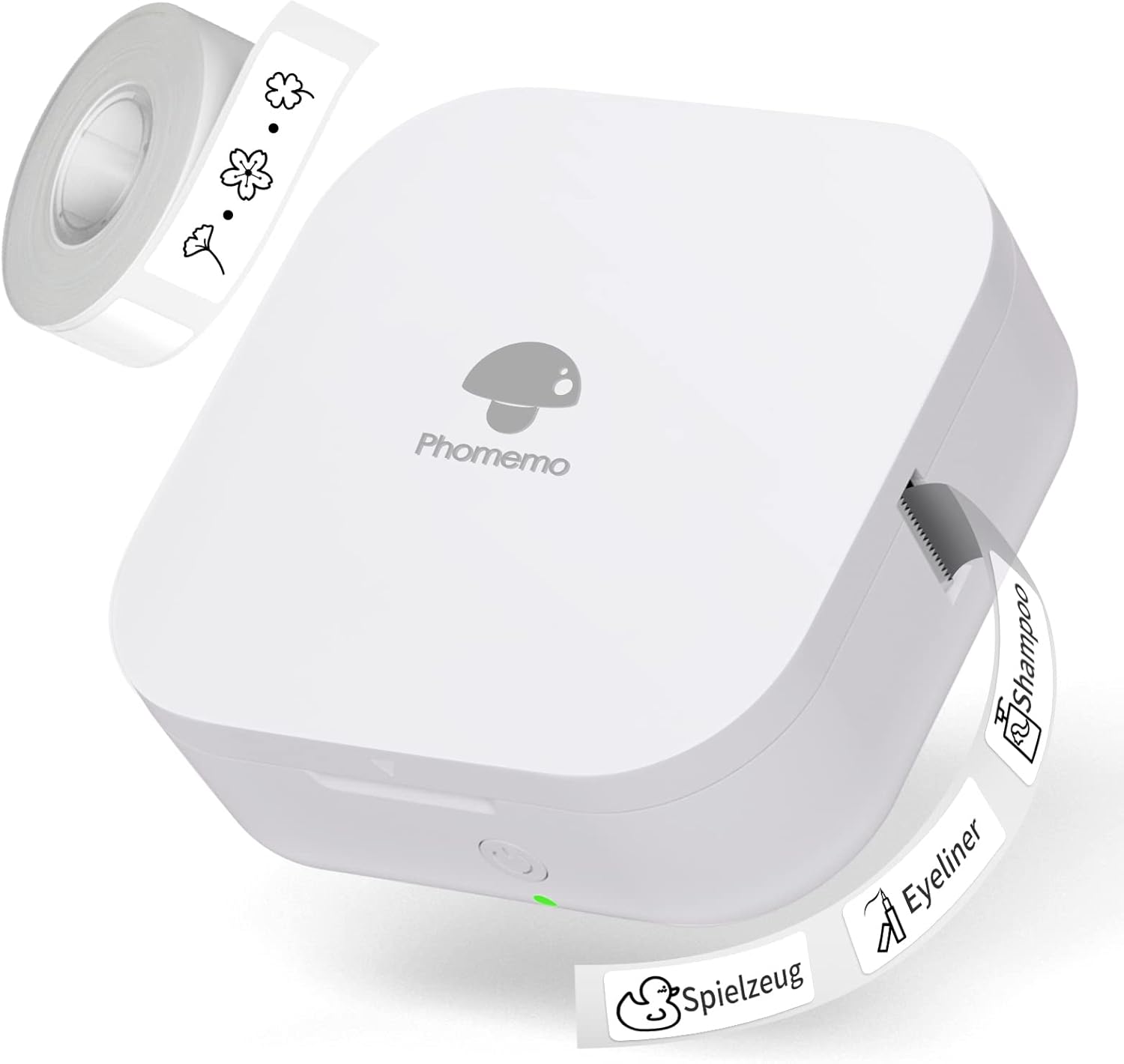 Portable Sticker Label Maker Machine Wireless Mini Label Printer