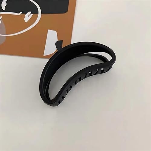 Miniatura 3 de Agirlvct Paquete de 4 pinzas grandes para el cabello, pinzas de pelo grandes para mujeres y niñas, pinzas de agarre fuerte mate para cabello grueso,