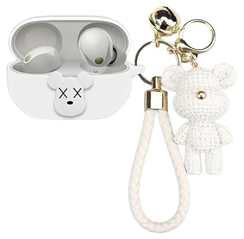 KOMININA �\�j�[ WF-1000XM5 �p�P�[�X ���� �V���R�[���� WF-1000XM5 �J�o�[ �ϏՌ� �h�� �L�Y�h�~ �[�d�֗� �C���z���P�[�X �L�[�`�F�[���t�� WF-1000XM5 �Ή� �P�[�X (XM5-10)