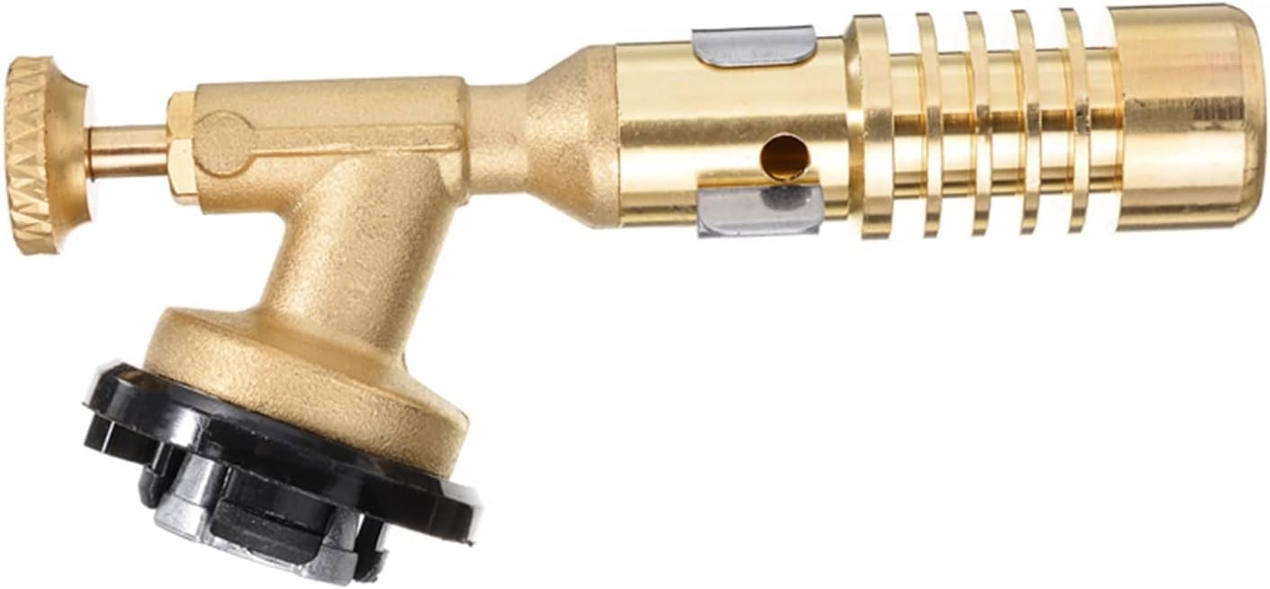 Brass Gas Torch Flame Gun Blowtorch Copper Brazing Welding Heating Plumbing Propane for Camping BBQ Spray tig Accessories