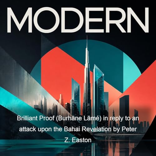 Brilliant Proof (Burh&auml;ne L&auml;m&eacute;) in reply to an attack upon the Bahai Revelation by Peter Z. Easton cover art
