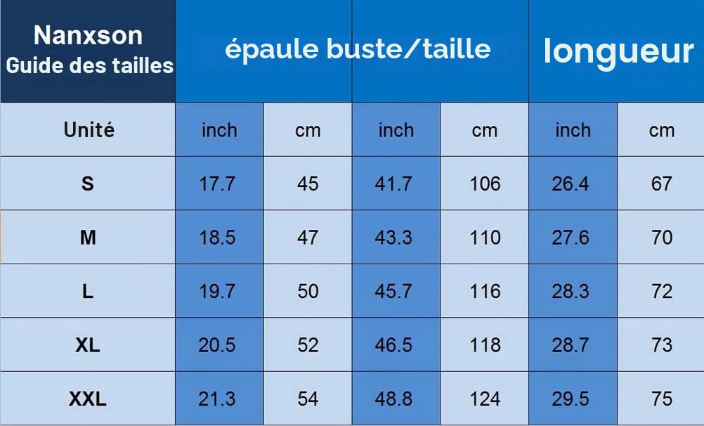 Nanxson Unisexe Veste de Cuisinier Professionnel Blouse de Cuisine Manches Longues avec Poche pour Cuisinier Serveur Hôtel Restaurant Bar CFM0016