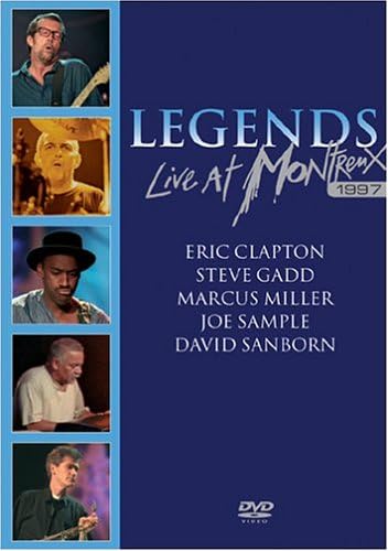 MARCUS MILLER JOE SAMPLE STEVE GADD DAVID SANBO - Legends Live At Montreux 1997 - DVD